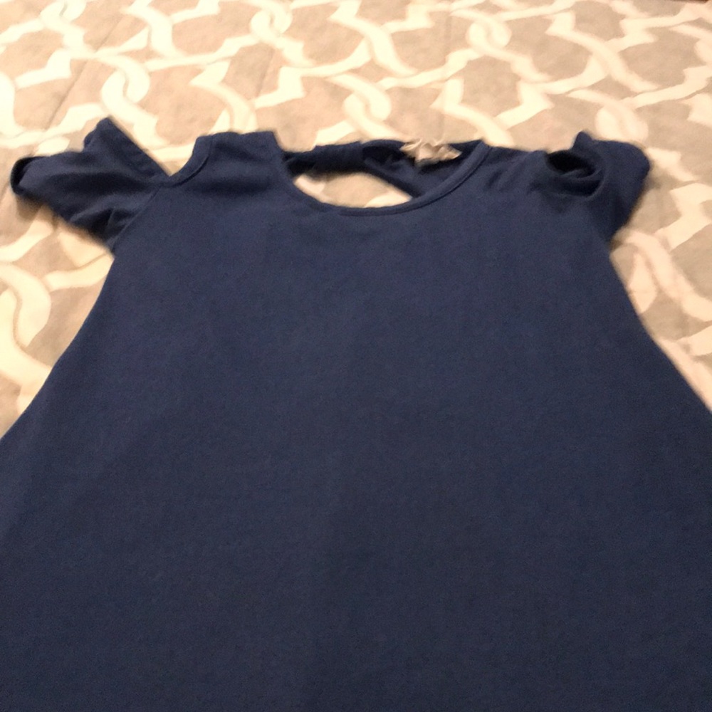 Dark blue dress